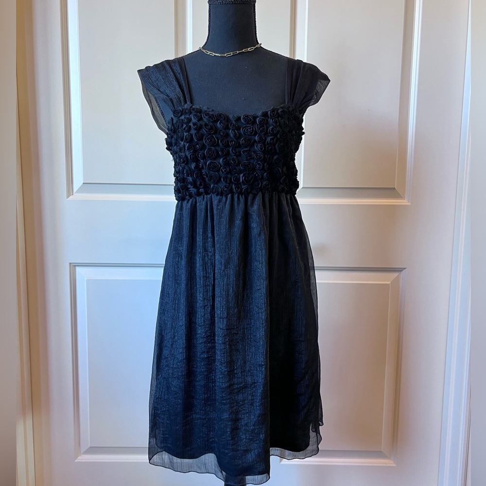 Sleeveless Black Mini Dress